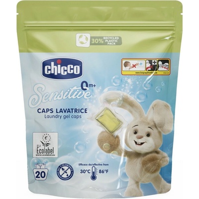 Chicco kapsle na praní Sensitive 20 PD