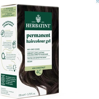 Herbatint permanentní barva na vlasy popelavý kaštan 4C 150 ml