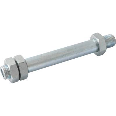 EU Tyčka blinkru s maticemi (délka 12cm) - JAWA 350 634-640, ČZ 487-488