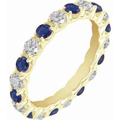 Eppi Eternity prsteň so zafírmi a diamantmi Briony R34713