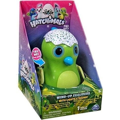 SPIN MASTER Hatchimals Wind Up Egg Glider jezdící zvířátko se světlem a zvukem