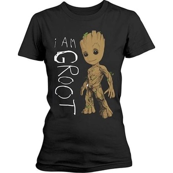 Fantasyobchod tričko Guardians of the Galaxy 2 I Am Groot černá