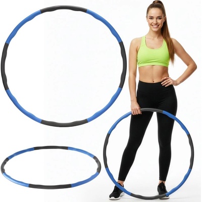ACTIGET ACT0133 Hula hoop obruč nastaviteľná 67-88 cm modro-šedá