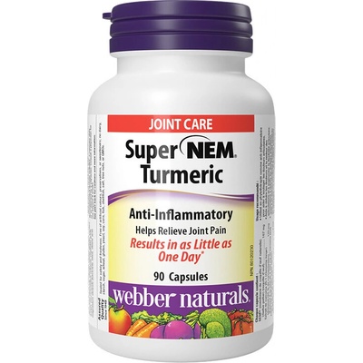 Webber Naturals НЕМ® Яйчена мембрана + Куркума и черен пипер 90 капсули | Webber Naturals (3914 WN)