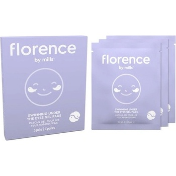 Florence By Mills Swimming Under The Eyes Gel Pads 3 pairs Маска за очи дамски 12gr