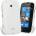 Nokia Lumia 510 Силиконов Калъф Бял + Протектор