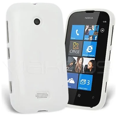 Nokia Lumia 510 Силиконов Калъф Бял + Протектор
