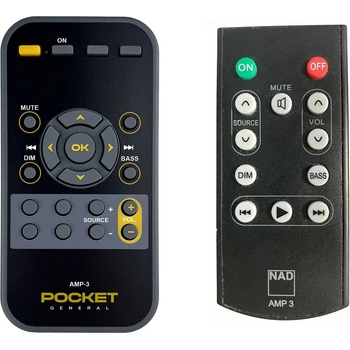 GENERAL Nad amp-3 - дистанционно управление дубликат (amp-3)