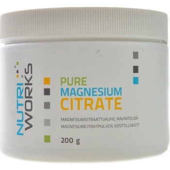 Nutriworks Pure Magnesium Citrate 200 g