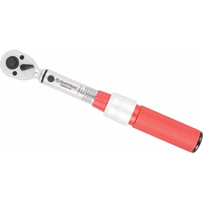 Quatros Momentový kľúč obojstranný ľavý-pravý 1/4", 1-6 Nm, certifikát QS59006
