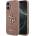 GUESS PU Fixed Glitter 4G Metal Logo Задна обвивка за iPhone 17 Pink Guess | Rozov | ЖЕНИ | UNI