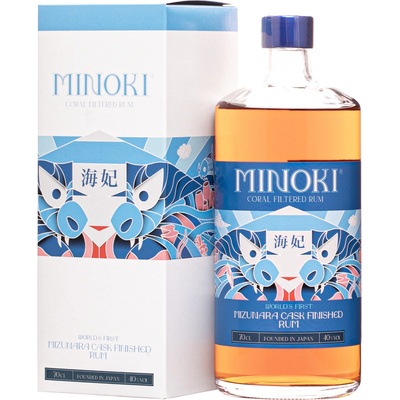 Minoki Mizunara Cask Finished Rum 40% 0,7 l (kartón)