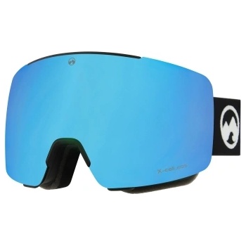 MowMow Маска за ски и сноуборд MowMow Local L/XL с черна рамка и синя X-celLens плака (MMG-TM21)
