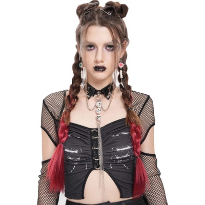 Devil fashion нашийник DEVIL FASHION - Punk Skull - AS244