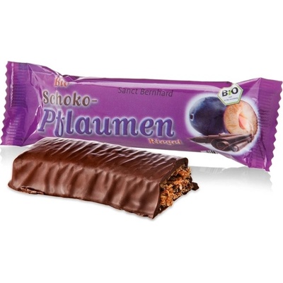 Sanct Bernhard Bio švestková tyčinka s čokoládou 40 g