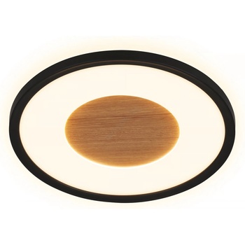 Briloner - LED таванно осветително тяло SUFIT WOOD LED/18W/230V 3000K Ø 29 см (BL2146)