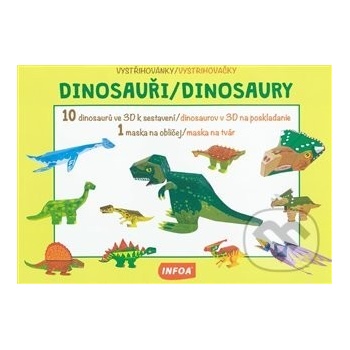 vystřihovánky Dinosauři/Dinosaury CZ/SK