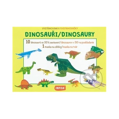 vystřihovánky Dinosauři/Dinosaury CZ/SK
