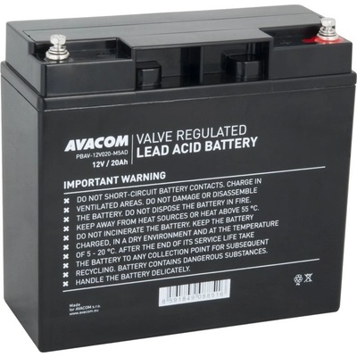 Avacom 12V 20Ah M5 PBAV-12V020-M5AD