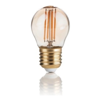 Ideal Lux I151861 Vintage LED žiarovka E27 4W, 300lm, 2200K, jantárová