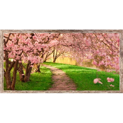 Bondecor Zarámovaný obraz Strom 50 x 100 cm