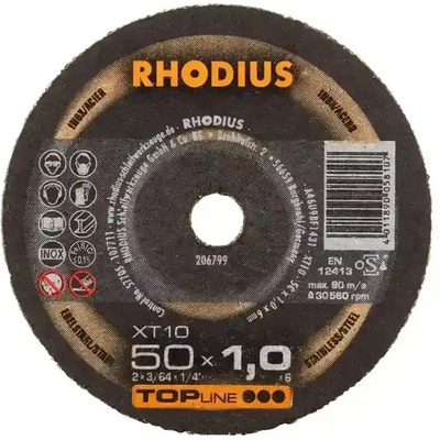 Rhodius Řezný kotouč 50 x 1,0 x 6,0 mm 206799