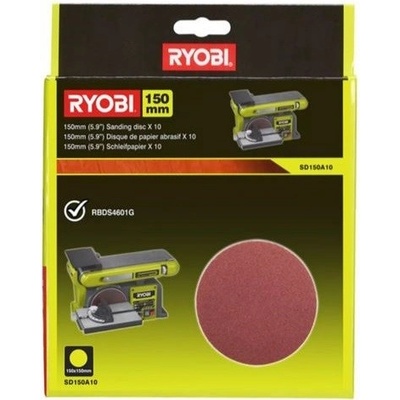 Brusný pás RYOBI do pásové brusky SD150A10 150mm, 10ks