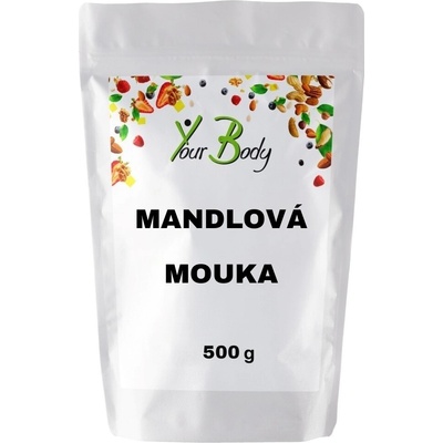 Yourbody Mandlová mouka 0,5 kg