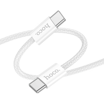 Hoco USB-C na USB-C - Hoco, X104 Source 60W/3A 200cm White