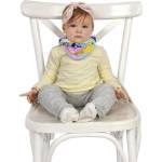 Sevibaby Бебешки лигавник - бандан шал 2 в 1 Цвят ШАРЕНА (360-7)
