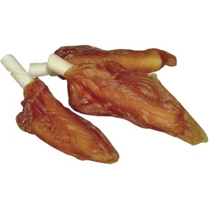 NOBBY Лакомство StarSnack Barbecue MINI Chicken Stick - 80, 8% пилешко месо и 10, 4 % сурова кожа, 10 см, 113 гр, НАСИПНО - 1 бр - NOBBY Германия - 50487