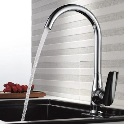 Inter Ceramic Стоящ смесител за кухня, ДАНИСТА LEAD FREE, Inter Ceramic, ICF 7727198 7313, с висок чучур (7727198C M7313)