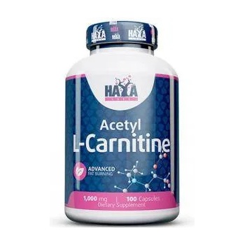 Haya Labs L-карнитин Acetyl L-Carnitine 1000mg. , 100 капсули, 133