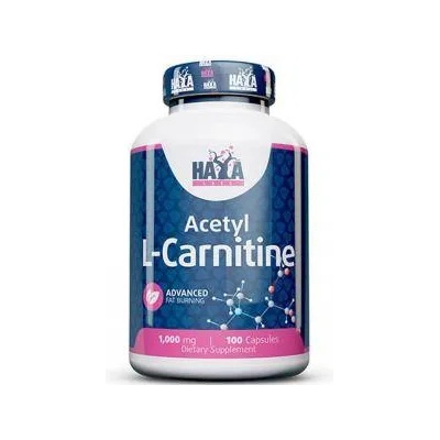 Haya Labs L-карнитин Acetyl L-Carnitine 1000mg. , 100 капсули, 133