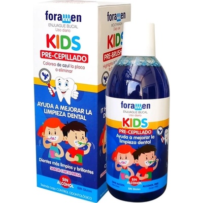 Foramen Kids ústní výplach pro indikaci plaku 500 ml