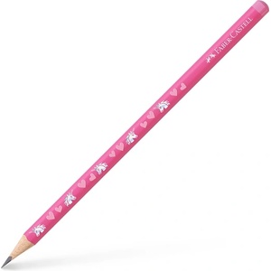 Faber-Castell Unicorn HB триъгълен розов графитен молив FC111510 (FC111510)