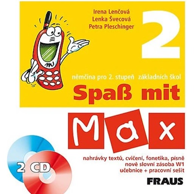 Spass mit Max 2-audio CD k učebnici + pracovnímu sešitu /2ks/