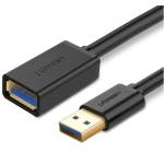 UGREEN USB удължител Ugreen "US129" USB 3.0 (T) към USB 3.0 (M) 1м черен "10368" - 6957303813681 (10368)