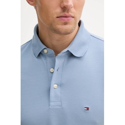 Tommy Hilfiger тениска с яка от памук с еластан (MW0MW17771.)