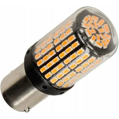 Rabel BA15S 144 led 4014 CANBUS P21W oranžová