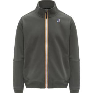 K-Way Мъжко ежедневно яке K-Way Pepin Brushed PC Casual jacket - Green Blackish - размер M (003-3461-0312)