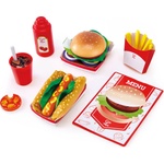 HaPe International Комплект продукти Hape - Бързо хранене. от дърво (H3160) - ozone