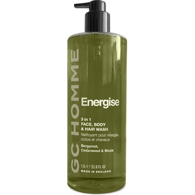 Grace Cole GC Homme Energise Pánské tělové mýdlo 1 l