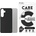 Panzer Гръб Care by PanzerGlass за Samsung Galaxy S25 Plus, Fashionable Case, QI Compatible, Черен