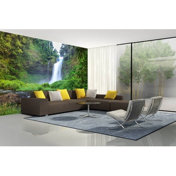 DIMEX ART s. r. o Самозалепваща се флизелинова фототапета красив горски водопад 375 x 250 см