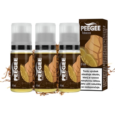 PeeGee Tobacco 3 x 10 ml 6 mg