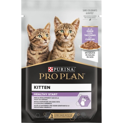 Purina PRO PLAN Healthy Start Kitten- Пауч за малки котенца, с Пуйка