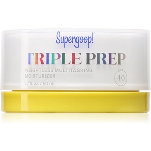 Supergoop! Triple Prep хидратиращ крем SPF 40 50ml