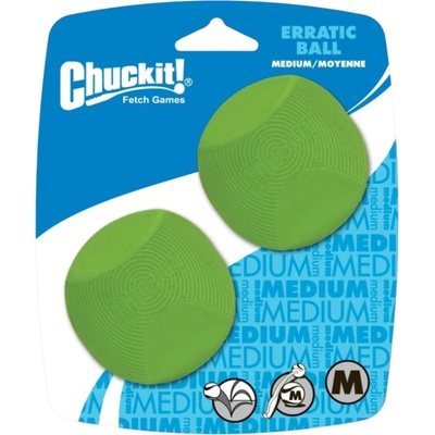 Chuckit! Erratic Ball M 6,5 cm 2 ks