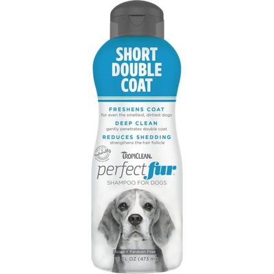 TROP sampon pro krátkou srst s podsadou pro psy 473 ml